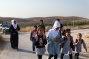 To avoid settlers, the Israeli army escorts these Palestinian schoolchildren