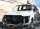 Illegal Colonists Burn Palestinian Car, Puncture Tires And Write Racist Graffiti