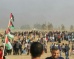 Over 2000 Palestinians Participate in Peaceful Protest at Gaza Border