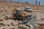 Israeli Forces Seize Excavators South of Hebron, Deliver Demolition Notice in Jordan Valley