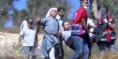 Israeli Soldiers Assault Palestinian Farmers Harvesting Olives