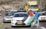 Palestinians block Israeli-only road in the West Bank