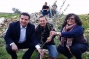 Knesset candidates plant olive trees with Palestinian farmers