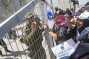 Israeli, Palestinian women protest on both sides of Israeli checkpoint