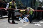 Palestinian shot dead after stabbing attack, lightly wounding 4 Israelis in Tel Aviv
