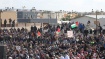 Palestinian citizens of Israel demonstrate against demolitions in Qalansawe