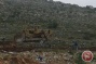 Israeli authorities raze lands in Salfit with plans to expand settlement industrial zone