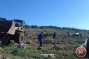Israeli forces demolish residential structures west of Salfit, displacing Palestinian family