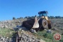Israeli forces demolish residential structures west of Salfit, displacing Palestinian family