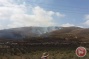 Israeli settlers set fire to Palestinian lands in Nablus-area village
