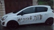'Death to Arabs' Graffiti Sprayed on Cars in West Bank Village