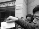 Former Employees Protest in Front of a Construction Company in Nanjing, Jiangsu Province