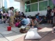 Apparel Factory Workers Camp Out in Front of Municipal Government of Kaiping, Guangdong