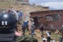Desalojan asentamiento ilegal en el cerro de Cota