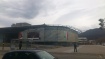 Le toit de la patinoire Pôle sud en partie arraché, à Grenoble
