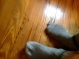 hardwood floors and warm socks