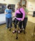 EKSO robotic exoskeleton helps paralyzed Lisa Sudo walk