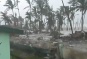 1 video of a big storm surge on a school and houses at San Jose, Tacloban