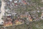 1 aerial photo of massive destructions at Malapascua Island, Cebu