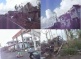 1 moto video trail and many destructed houses at MacArthur, Leyte