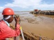 Toliara : Reconstruction en cours de la digue du fleuve Fihérénana