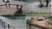 1 vidéo d'inondation de vignes, de routes et niveaux de crue en milieu urbain au Luc et au Cannet des Maures