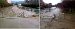 Une vidéo de crue submergant une passerelle au Lavandou