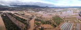 1 photo aérienne des inondations à Roquebrune sur Argens