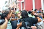 Reporteros agredidos durante desfile en Veracruz